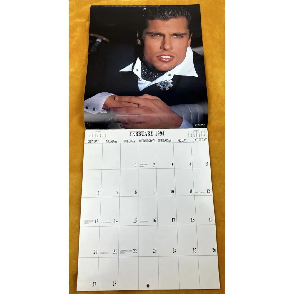 CHIPPENDALES CALENDAR 1994‎ COLLECTORS ITEM